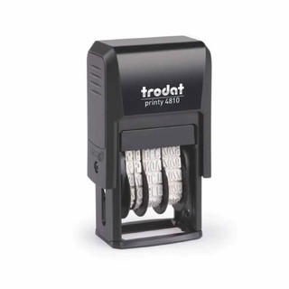 Trodat self-inked date rubber stamp ,trodat 4810/4911, hight quality.