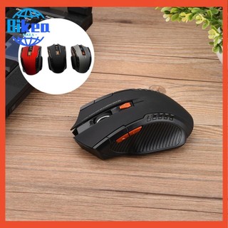 Chuột chơi game quang học usb không dây 2.4ghz 2400dpi 6 nút cho máy tính xách tay pc