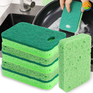 1 Miếng bọt biển làm sạch nhanh tối giản hiện đại Chà / Bột gỗ nhà bếp Bọt biển rửa chén