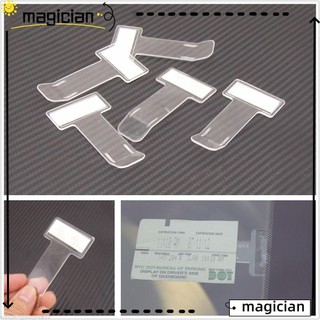 Giá đỡ giấy phép vé MAG, Bộ cửa sổ kính chắn gió Kẹp vé đỗ xe ô tô, Giấy phép hóa đơn vé nhựa thực tế nóng bỏng Phụ kiện ô tô