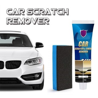 Sửa chữa vết xước ô tô Đánh bóng sáp Thân hợp chất Sửa chữa sơn Ba Lan Chăm sóc sơn + Bọt biển