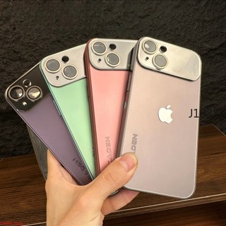 Ốp lưng mờ AG chất lượng cao cho iPhone 15 14 Pro MAX 13 11 12 Pro MAX có màng ống kính Vỏ cứng mờ chống rơi Acrylic