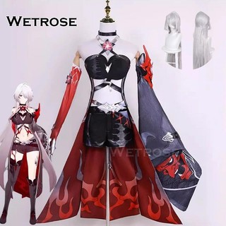 Acheron Red Cosplay Costume Cosplay Cosplay Costume Cos Trang phục Ultimate Trang phục Ult Honkai Star Rail Yomi Galaxy Rangers ❈ Trọn bộ Tóc giả Halloween Xmas