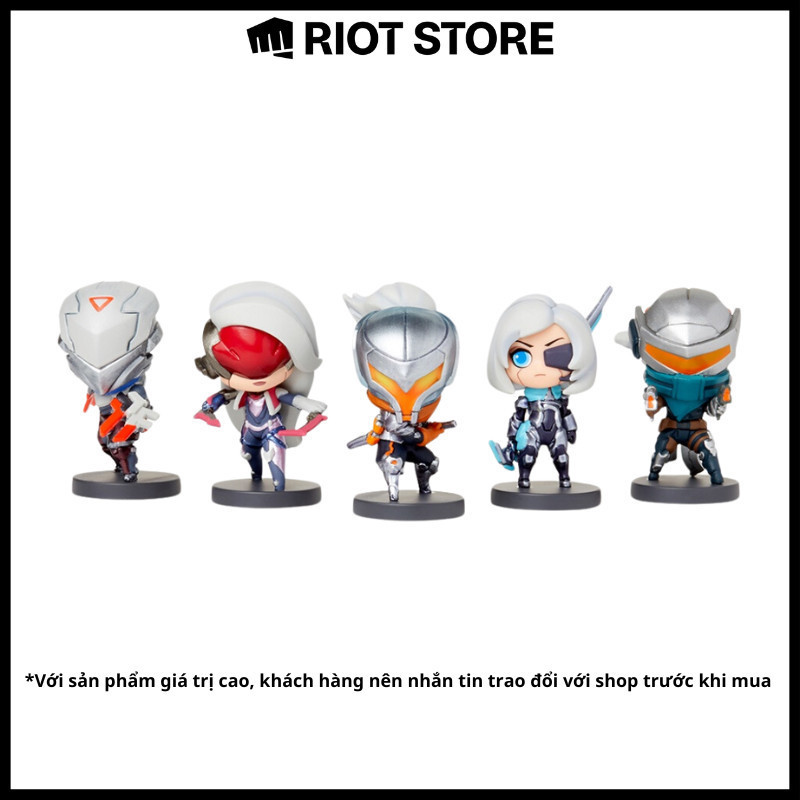 Mô hình LMHT Set Siêu phẩm 1 mini 7cm - PROJECT: Team Minis Set 1 [Yasuo, Ashe, Zed, Katarina, Lucia