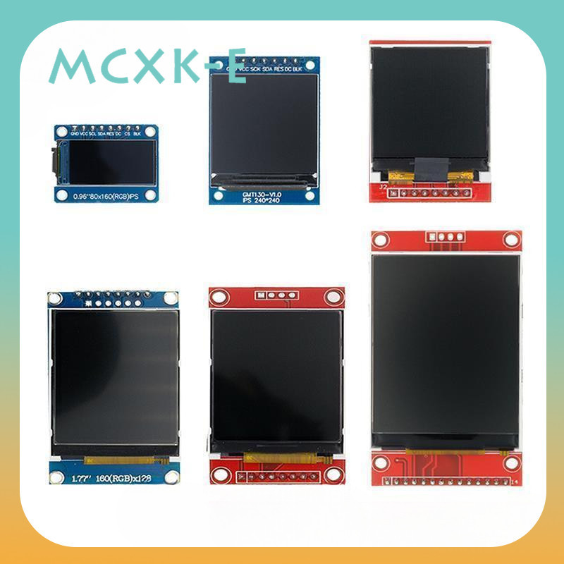 Màn Hình TFT 0,96 / 1.3 1,44 Inch IPS 7P SPI HD 65K Full Color LCD Module ST7735 Drive IC 80 * 160 (Không phải OLED) Cho Arduino