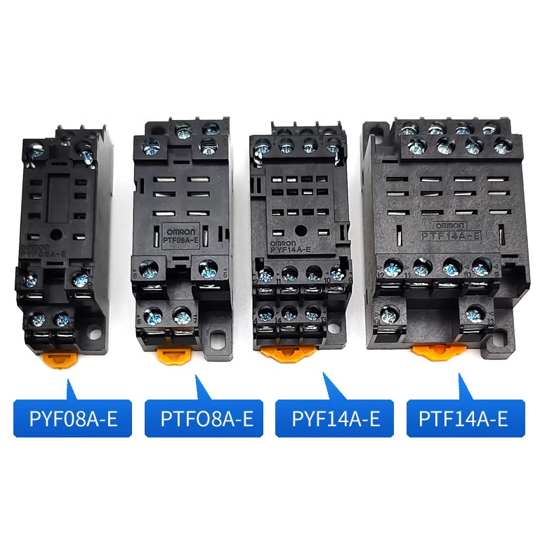 Omron PYF08A-PTF08A-PYF14A-PTF14A-PYF11A-E PTF11A PYFZ-08-14-E PF113A PTFZ-08-14-E Đế rơle nhỏ