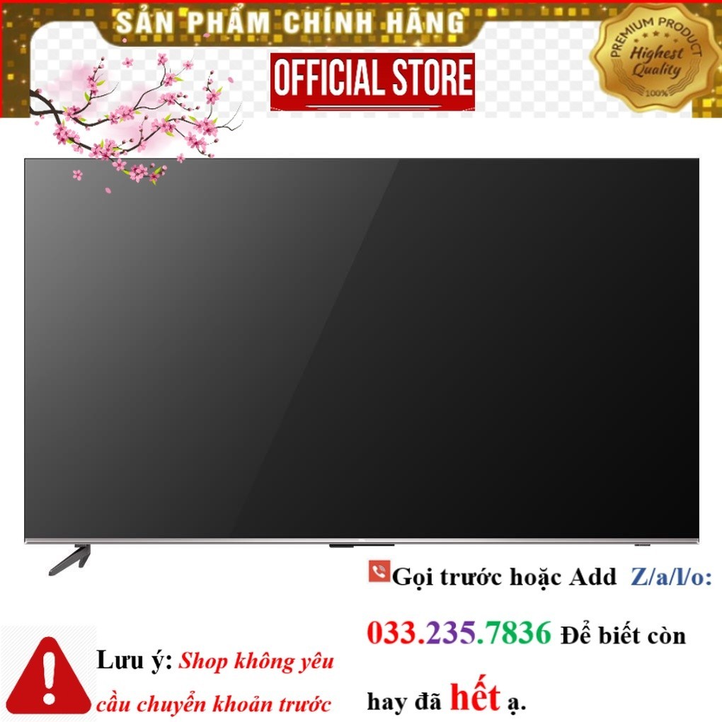  New Google Tivi TCL 4K 55 inch 55P737