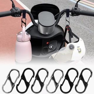 3 Màu Ngoài Trời Carabiner Kẹp Hợp Kim Kẽm Hình Chữ S Lò Xo Móc Khóa Đôi Khóa Phụ Kiện