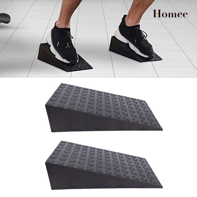 2x Squat Wedge Block Foot Stretcher Di động chống trượt Xây dựng cơ bắ