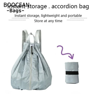 BOOCEAN lô thể thao, Ba lô dày chống thấm nước, Túi gấp Nylon thông thường ngoài trời