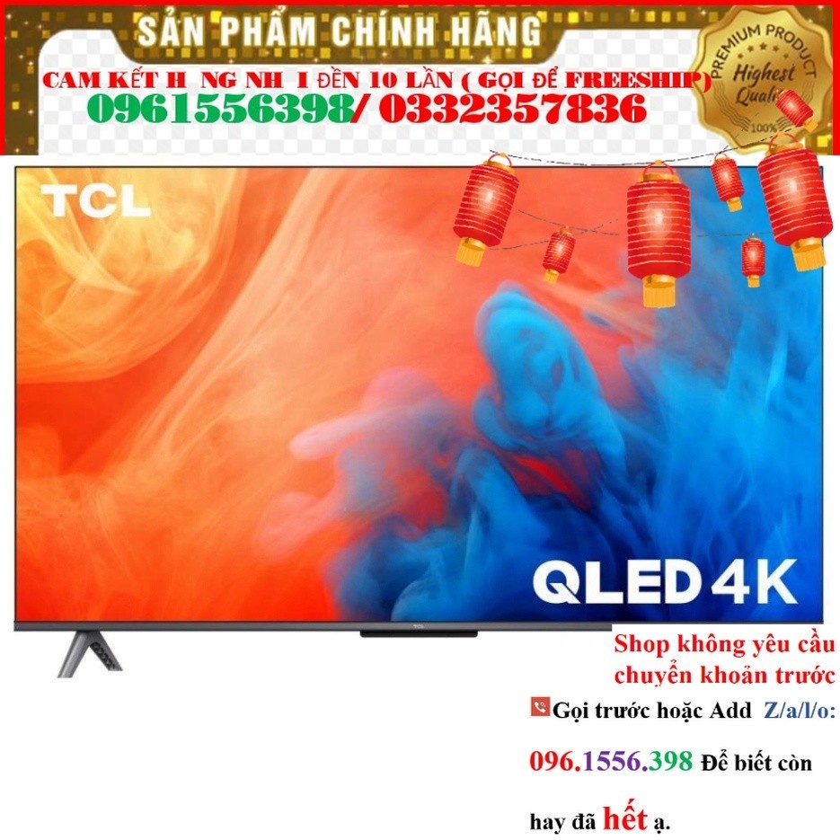 KHO Google Tivi QLED TCL 4K 65 inch 65Q646