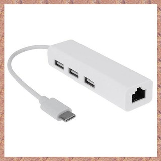 Cáp trung tâm chuyển đổi ethernet lan usb-c usb 3.1 type c sang usb rj45 cho macbook pc