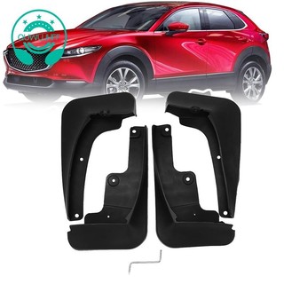 4 phía trước phía sau bánh xe chắn bùn cho xe mazda cx30 cx-30 2020 2021 bắn vệ bùn chắn bùn