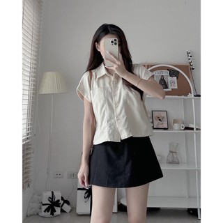 Áo sơ mi nữ cổ đức túi ngực Myra 