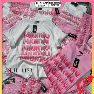 (Hàng Đẹp) Áo Thun Loang Miu 5 Hàng ❤ Áo Phông Cotton Dày Dặn Dáng Rộng Nam Nữ DTS171