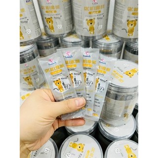 Hộp nhựa 30 Que gạc rơ lưỡi, tưa lưỡi Kichilachi Kichi vệ sinh răng miệng cho bé
