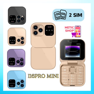 Điện Thoại Mini Nắp Gập Siêu Dễ Thương SERVO I16 Pro 2 Sim 2 Sóng Nghe Gọi Ổn Định Bảo Hành 1 Đổi 1 (METIC SHOP)