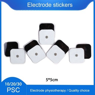 Miếng đệm điện cực Gel thay thế 5 * 5cm cho EMS Vật lý trị liệu Máy châm cứu Máy kích thích cơ bắp Slim Máy mát xa cơ thể