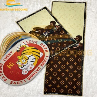 COMBO THẢM LAU CHÂN, 1 BỘ BẾP 2 TẤM
