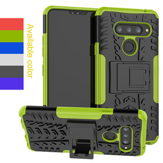 Ốp lưng LG V40 ThinQ Hybrid Tough Rugged Vỏ bảo vệ chống sốc có chân đế