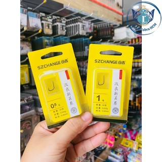 [HCM] Lưỡi SZCHANGE - Lưỡi câu cá Form Chép Đen Dày