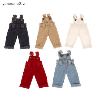 Quần jean Mini thời trang Quần áo liền quần Quần áo búp bê Phụ kiện quần áo búp bê Đồ chơi trang điểm cho búp bê 1 / 12 Búp bê Ob11