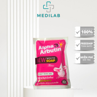 Xà phòng tắm body ALPHA ARBUTIN 3+ Plus trắng da 80g