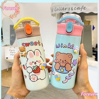 Forever bình nước giữ nhiệt 500ml thiết kế dễ thương
