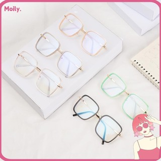 Mắt Kính Gọng Vuông Chống Tia Uv Thời Trang Cho Nữ