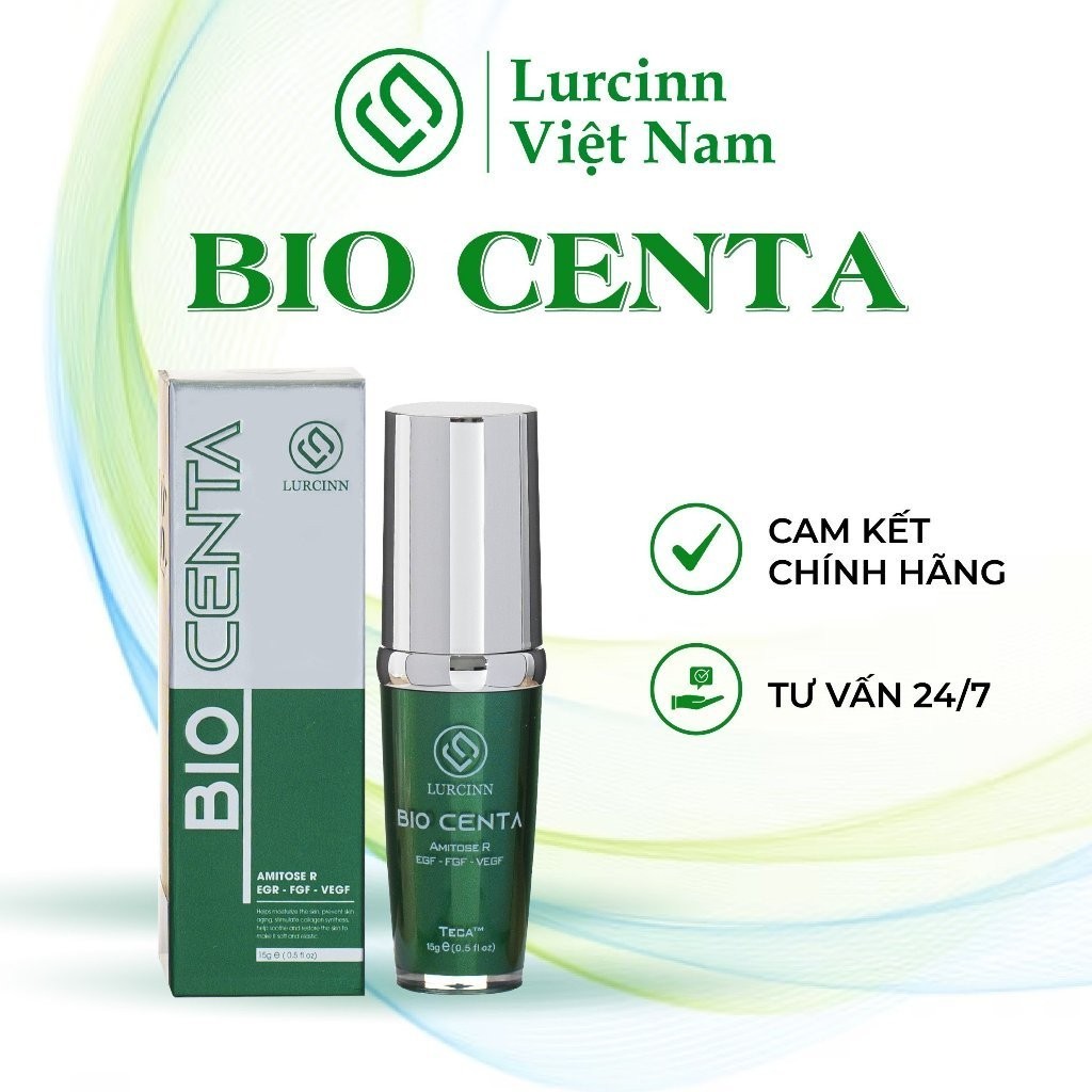 [Chính Hãng] Serum Tế Bào Gốc Lurcinn - Bio Centa 15g