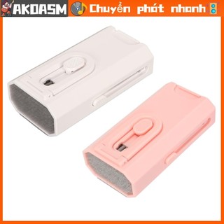 Akoasm bộ làm sạch điện tử 8 trong 1 vệ sinh bàn phím máy tính xách tay có chải dụng cụ cho màn hình pc tai nghe nhét