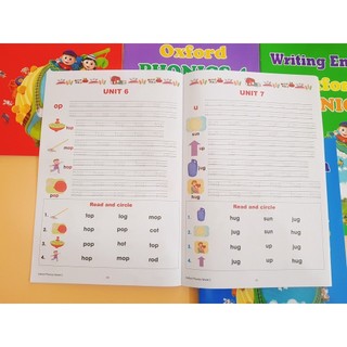 Oxford Phonic World level từ 1-5 lẻ,bộ tuỳ trọn Writing