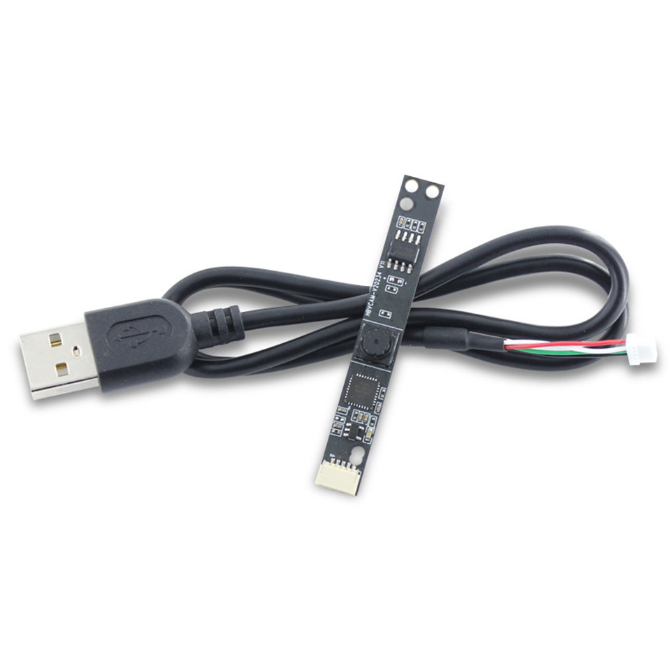 Ov7675 USB 2.0 Mô-đun máy ảnh 0,3MP Trình điều khiển miễn phí YUY2 Lấy nét cố định Tầm nhìn 60 độ ch