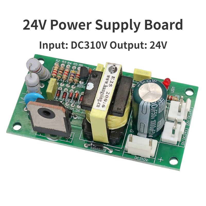Máy hàn biến tần Bảng cấp nguồn chuyển mạch điện áp kép Tích cực và âm 24V DC DC310V-540V Bảng mạch 