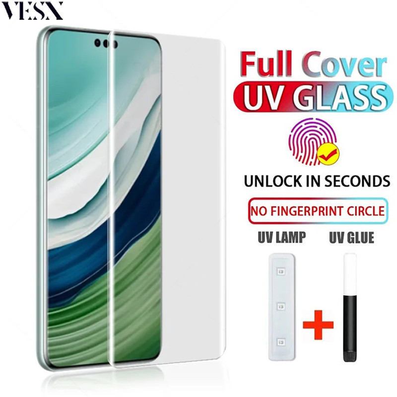  Kính cường lực toàn màn hình keo UV cho Huawei Mate 70 RS Ultimate 60 50 40 30 20 Pura 80 70 P60 P50 P40 P30 Nova 11 Ultra 10 Pro+ Plus 4G 5G 2025 
