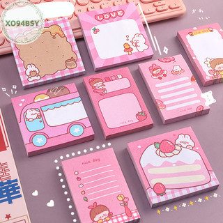 Xo94bsy brae bunny sticky note dễ thương note pad sinh viên notebook note pad có thể tháo rời note pad note pad vn
