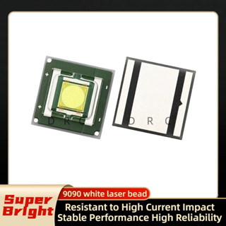50w Độ Sáng Siêu Cao 9090 Trắng Laser LED Hạt Công Suất Cao Mạnh Ánh Sáng Tầm Xa Nhảy Bàn Đèn Pin 3V Chip