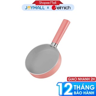 Chảo Nhôm Tráng Sứ Chống Dính An Toàn Elmich Baby EL-5935AP 16cm 18cm,Hàng chính hãng,đáy từ-JoyMall