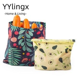 Yylingx vải sáp ong thân thiện với môi trường đựng trái cây