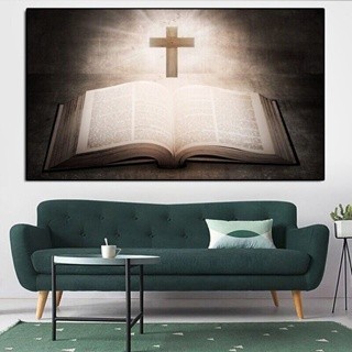 Christian Jesus Cross Sunshine Poster và In Hình Kinh Thánh Thánh Thánh Backgreligion Hình Ảnh Nghệ 