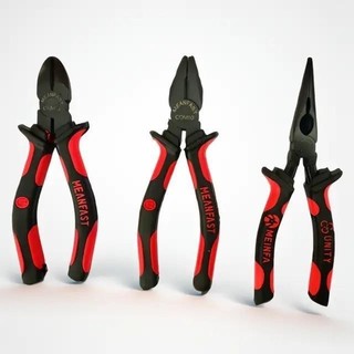 Combo 3 kìm thái nguyên gồm kìm điện 7inch + kìm nhọn 6inch + kìm cắt 6inch
