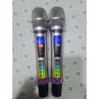 Micro Loa Kéo 2 Tay Micro Kèm Bo Mạch Mic UGX- chống hú-Hàng tay Nhôm Cao Cấp