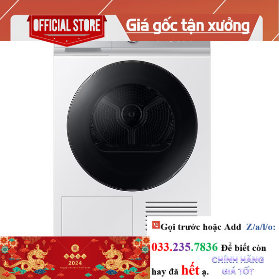 R.ẻ> Máy sấy thông minh Bespoke AI™ với Sấy cảm biến AI Dry, 9kg DV90BB9440GHSV