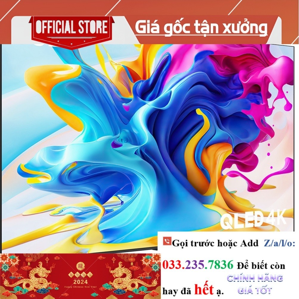 R.ẻ> Google Tivi QLED TCL 4K 75 inch 75C645 Nguyên Seal
