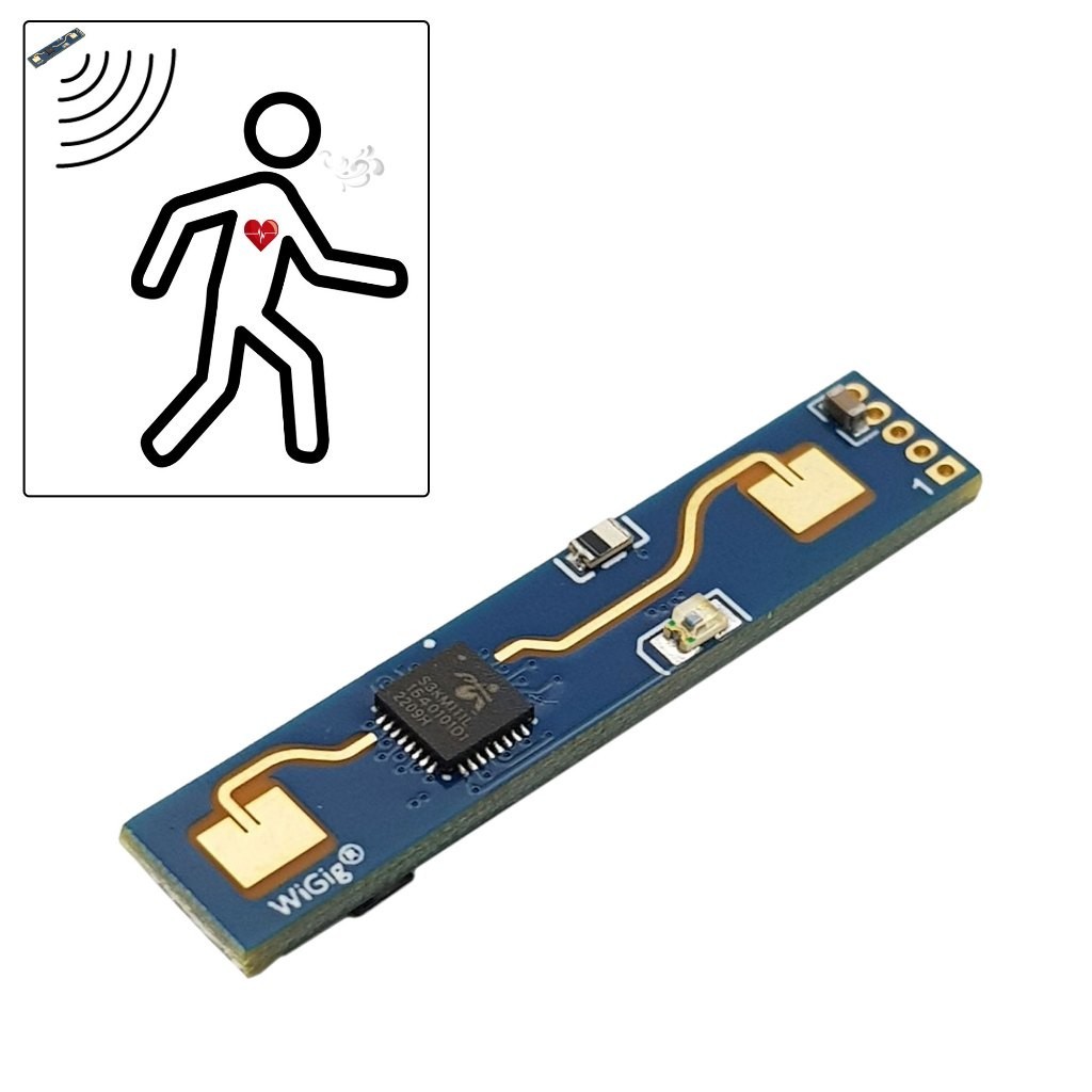 (GIÁ SỈ) Cảm biến hiện diện con người HLK-LD2410B 5V Radar 24GHz