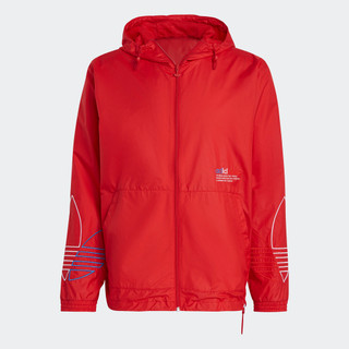 adidas Phong cách sống Áo Gió Adicolor FTO Nam Đỏ GN3561