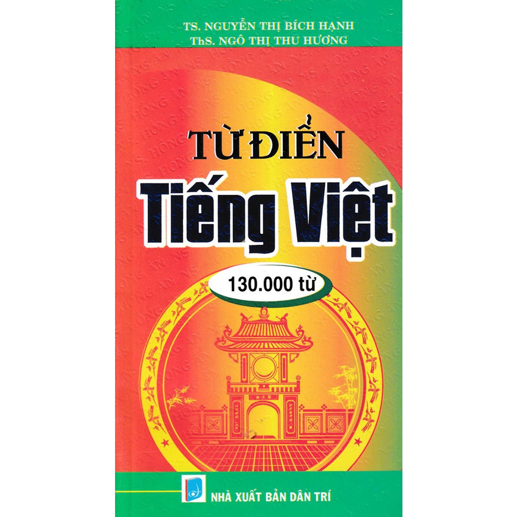 Sách - Từ Điển Tiếng Việt ( 130000 Từ - Tái Bản ) HA