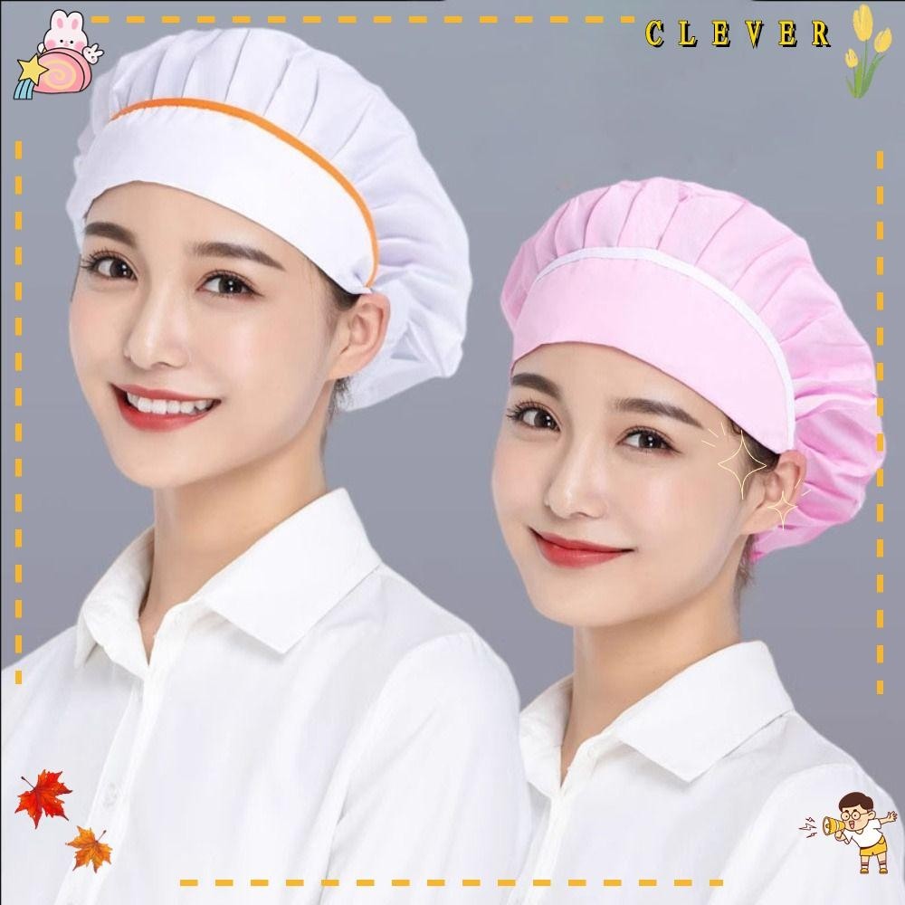 Mũ đầu bếp CLEVER, Mũ lưới chống bụi chống khói, Trang phục công sở sang trọng Mũ lưới tóc thoáng khí Nhà hàng khách sạn