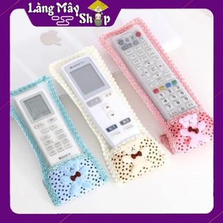 Túi Đựng Điều Khiển Điều Hòa, Vỏ Bọc Remote Tivi, Quạt, Loa, Đèn Led Vải mềm chống sốc chống bụi nhiều mẫu dễ thương