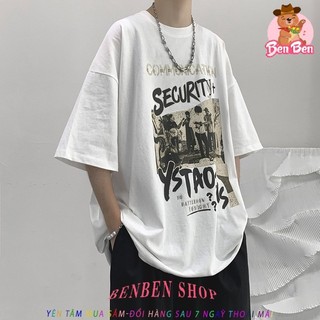 HOT Áo thun nam nữ UNISEX tay lỡ fom rộng in hình nhóm nhạc cá tính